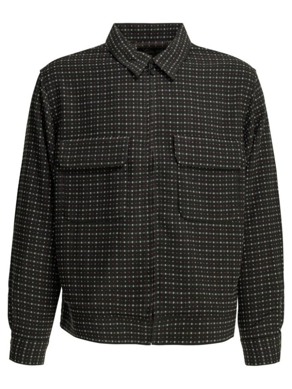 Needles Dobby Square Lightweight Jacket Tag Size L Men